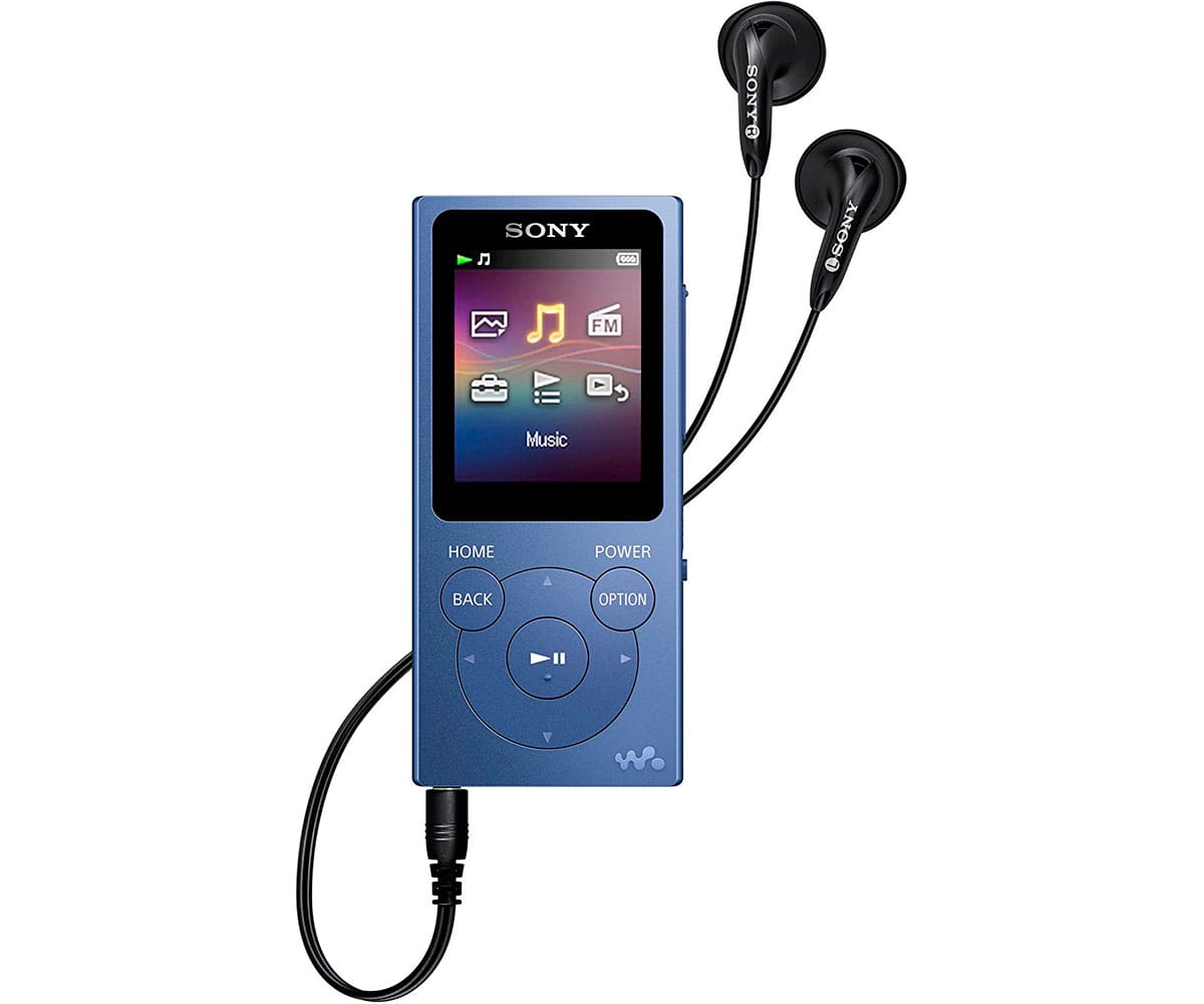 SONY NWE394L AZUL REPRODUCTOR MP3 CON PANTALLA DE 1.77