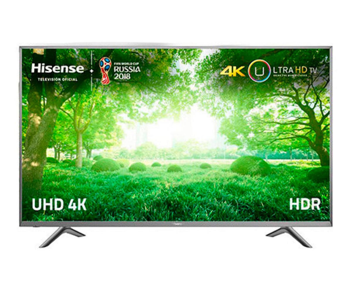 HISENSE H60NEC5600 TELEVISOR 60 LCD DIRECT LED UHD 4K HDR 1200Hz SMART TV WIFI HDMI USB REPRODUCTO